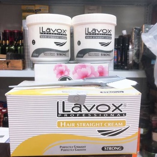Cặp duỗi tóc dạng sọc lavox 1 hủ 500ml