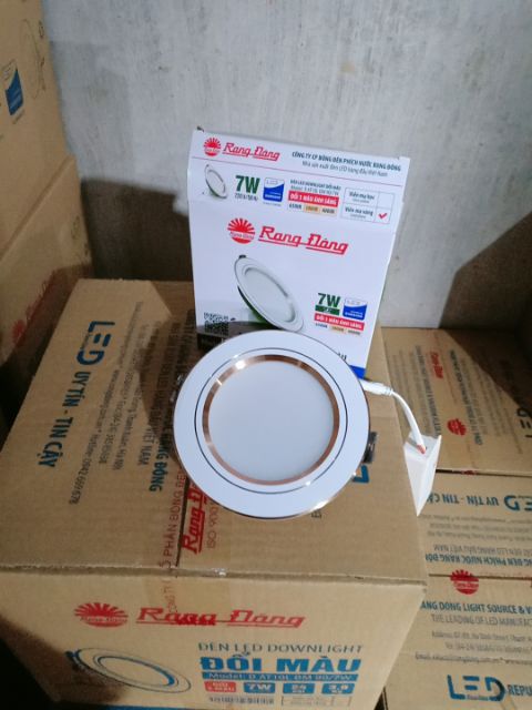 Đèn Led Âm Trần Downlight Rạng Đông 3W-5W-7W-9W-12W chip led SAMSUNG full model