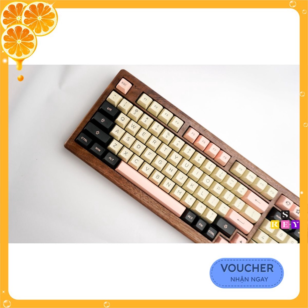 Vỏ Gỗ Bàn Phím Cơ AKKO 3098 - CASE WOOD MECHANICAL KEYBOARD AKKO 3098