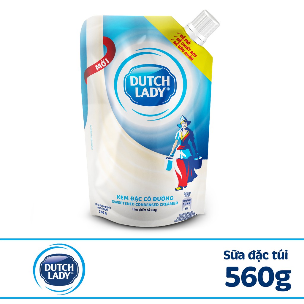 Sữa đặc Dutch Lady dạng túi 560g