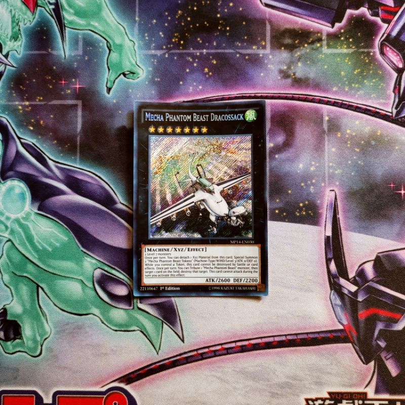 Mecha Phantom Beast Dracossack MP14-EN030 Thẻ bài Yugioh chính hãng