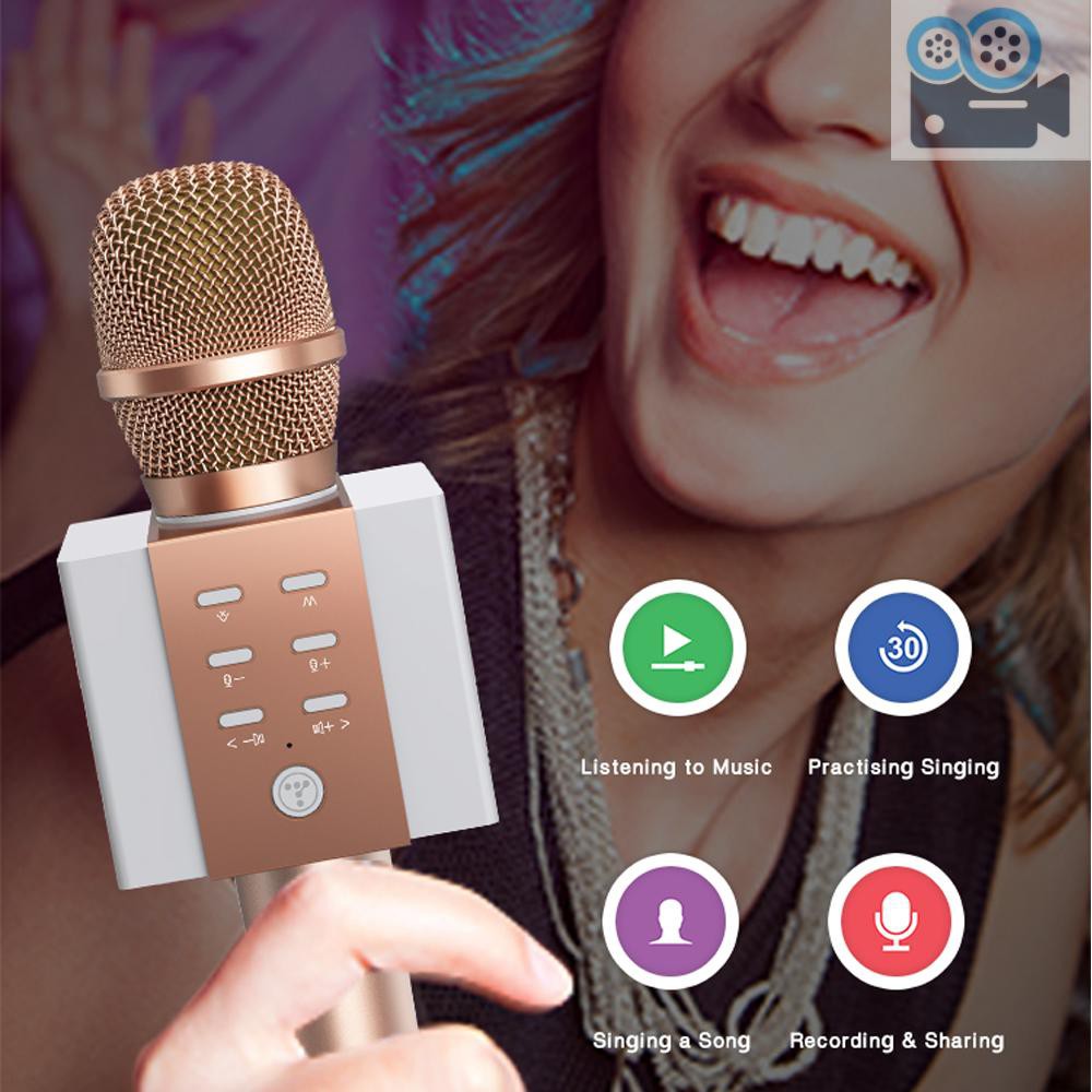 Micro Không Dây Hát Karaoke Tosing 008 Kết Nối Bluetooth 2 Trong 1 Cho Ios Android Cao Cấp