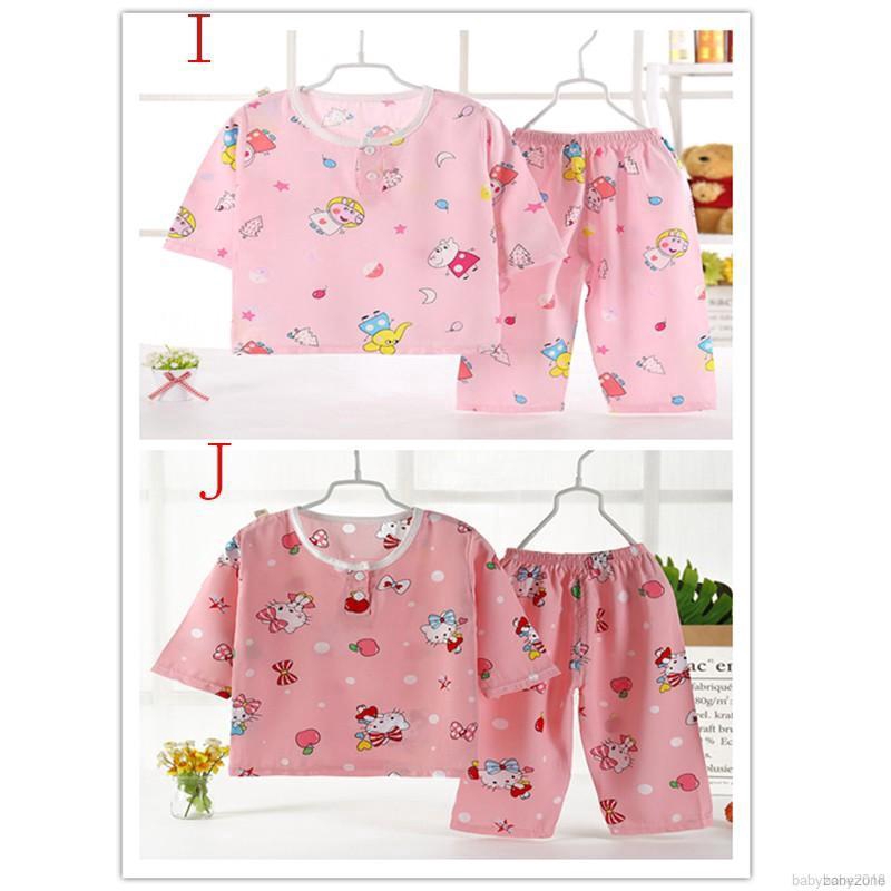 Set đồ ngủ họa tiết hoạt hình xinh xắn dành cho bé