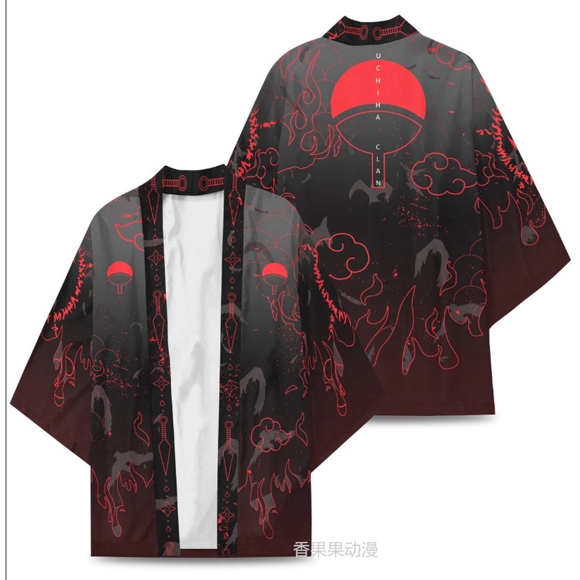 Mới Áo Choàng Ngủ Kimono In Hình Naruto Cá Tính