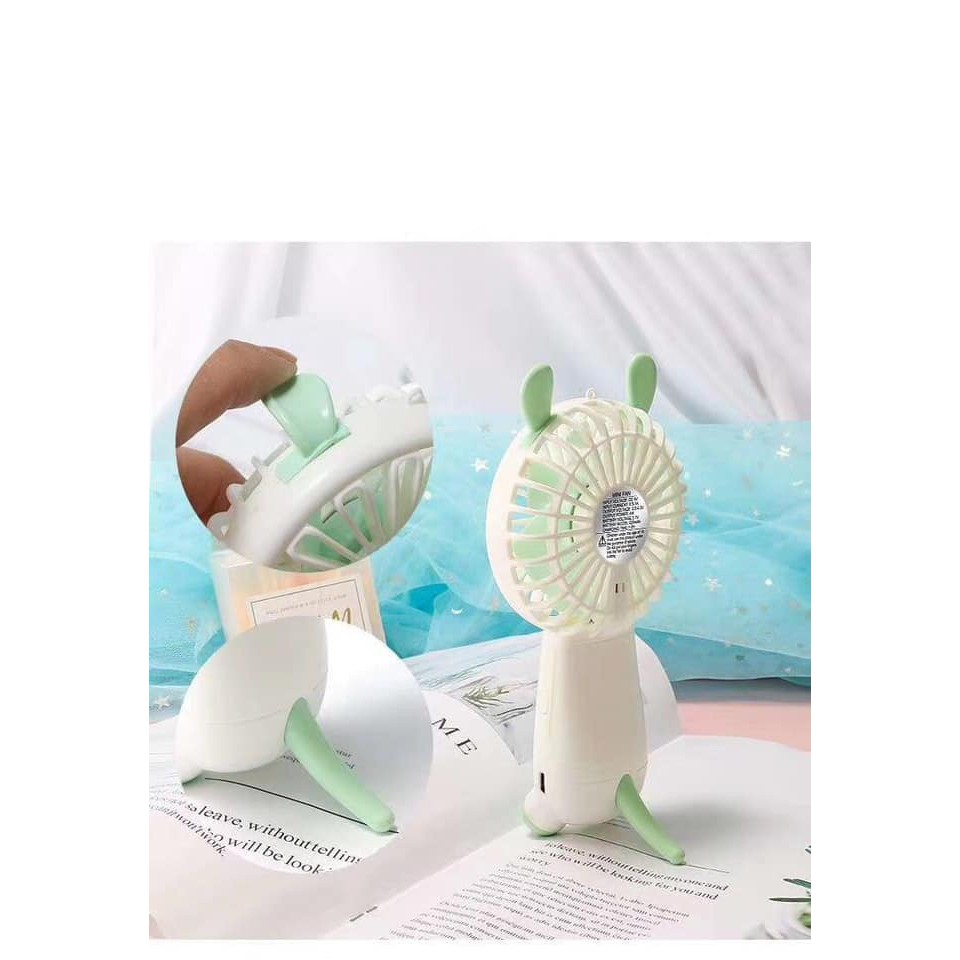 Quạt mini tích điện cầm tay mã 10 | BigBuy360 - bigbuy360.vn