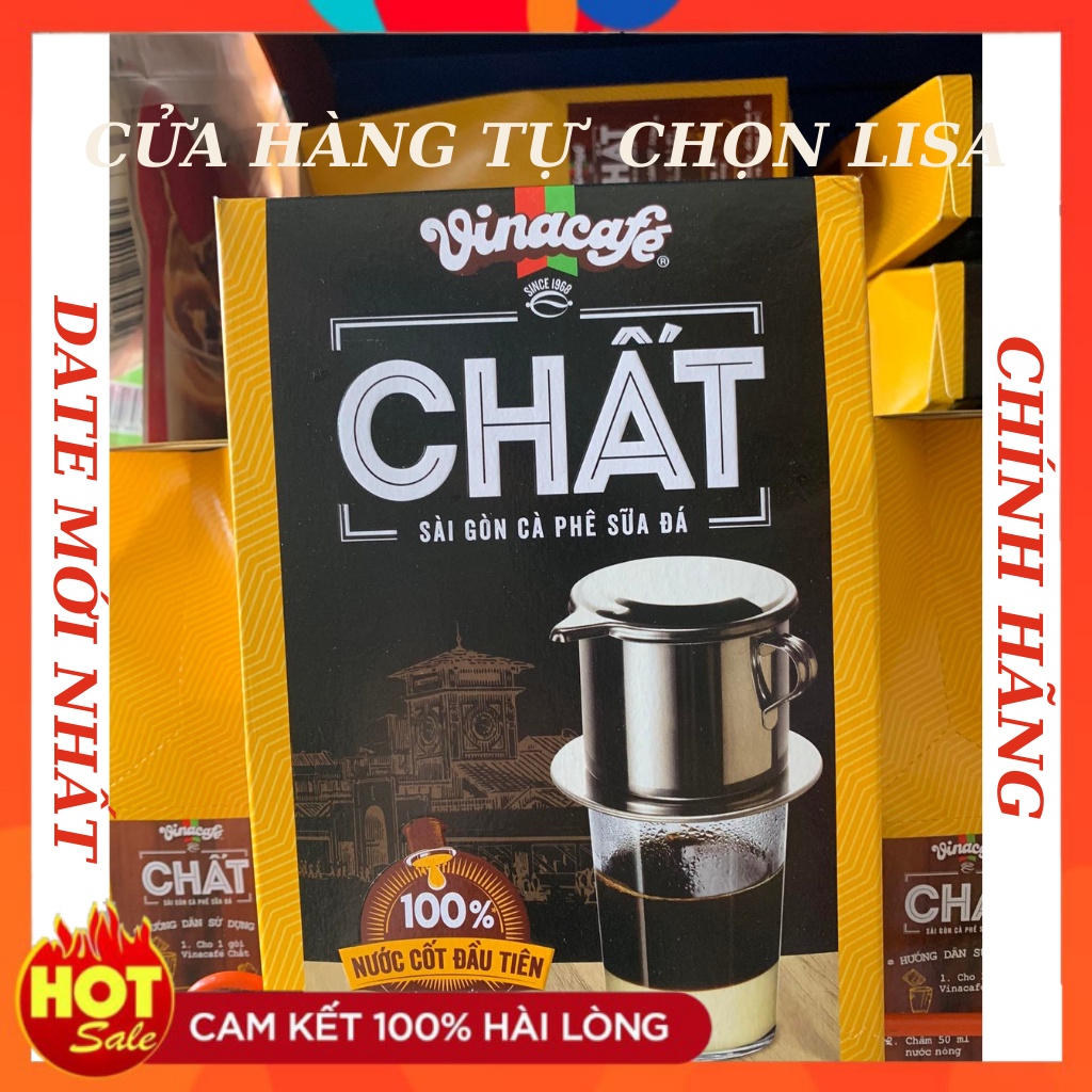 Cà phê Vinacafe Chất Sài Gòn sữa đá hộp 290g