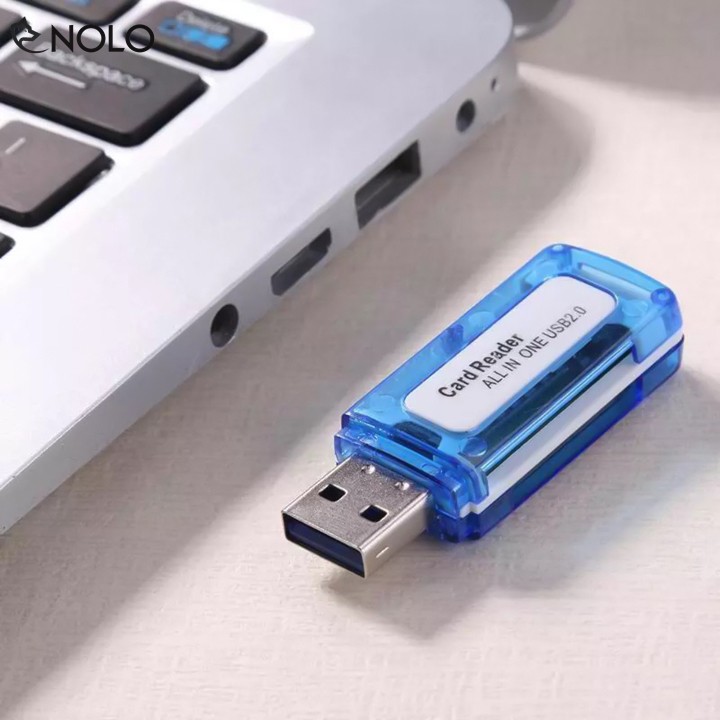 Đầu Đọc Thẻ Nhớ Cổng USB 2.0 All Reader In One RD01 Hỗ Trợ Đọc Thẻ MicroSD, SD, TF, MS Micro M2 Plug And Play