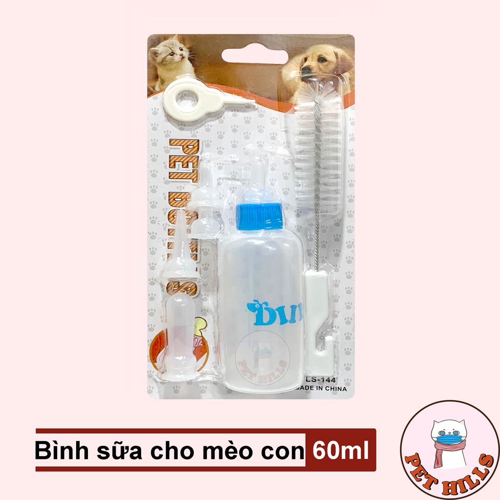 Bình sữa DIIL 60ml cho mèo con - Bình sữa cho mèo sơ sinh