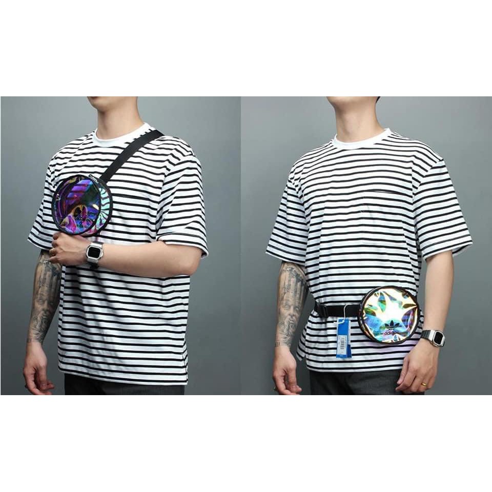 [THANH LÝ GIÁ RẺ NHẤT THỊ TRƯỜNG] Túi Đeo Chéo Thời Trang Round Waist Bag FM3262 hologram