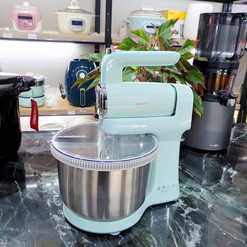 Máy nhào bột, đánh trứng đa năng Bear B03V1 4l 9 tốc độ đánh
