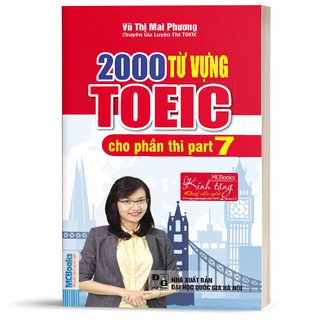 Sách - 2000 từ vựng TOEIC cho phần thi part 7 - MCBooks