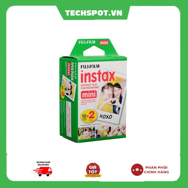 [Mã ELORDER5 giảm 10K đơn 20K] FILM INSTAX MINI Twin Pack - Phim instax cho máy ảnh lấy ngay Instax Mini