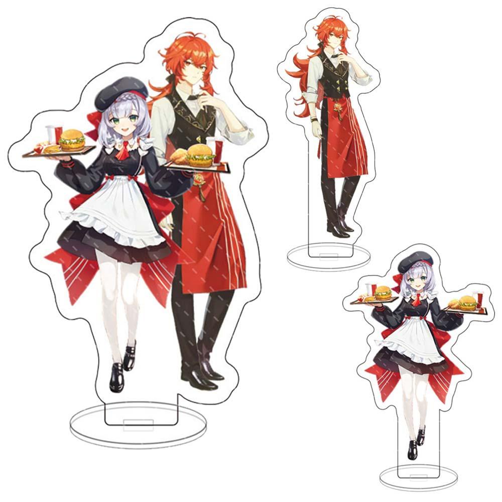[COD] Giá Đỡ Mô Hình Nhân Vật Anime Bằng Acrylic Nhân Vật Hoạt Hình Diluc Noelle Joint GM Để Bàn Trang Trí