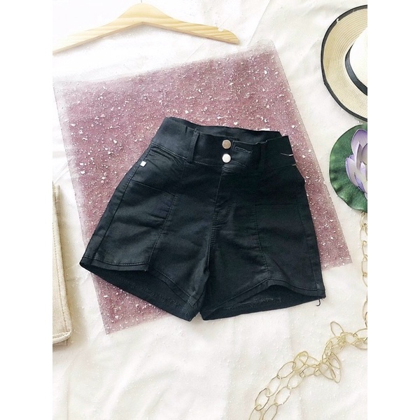 Quần kaki 2 nút lưng cao xẻ đùi siêu tôn dáng