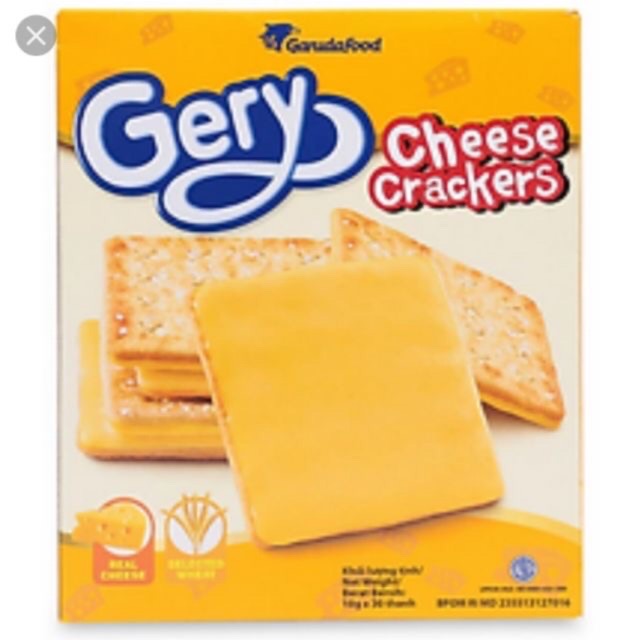 Bánh quy Gery Cheese crackers 300g và 200g