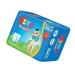 Tã quần bigsize bino xxxl - 18-35kg - bịch 14 miếng