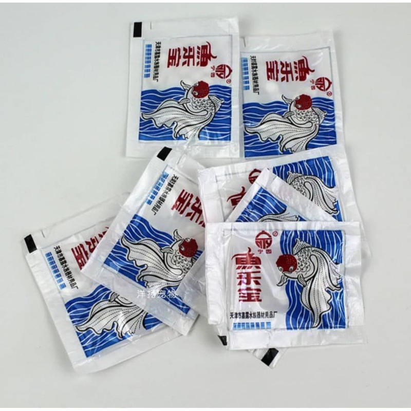 Viên khử nước mới, khử mùi clo cho hồ cá - 1 gói