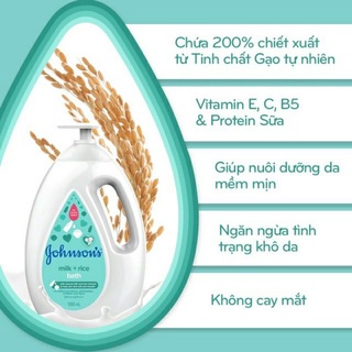 Sữa tắm johnson 1000ml