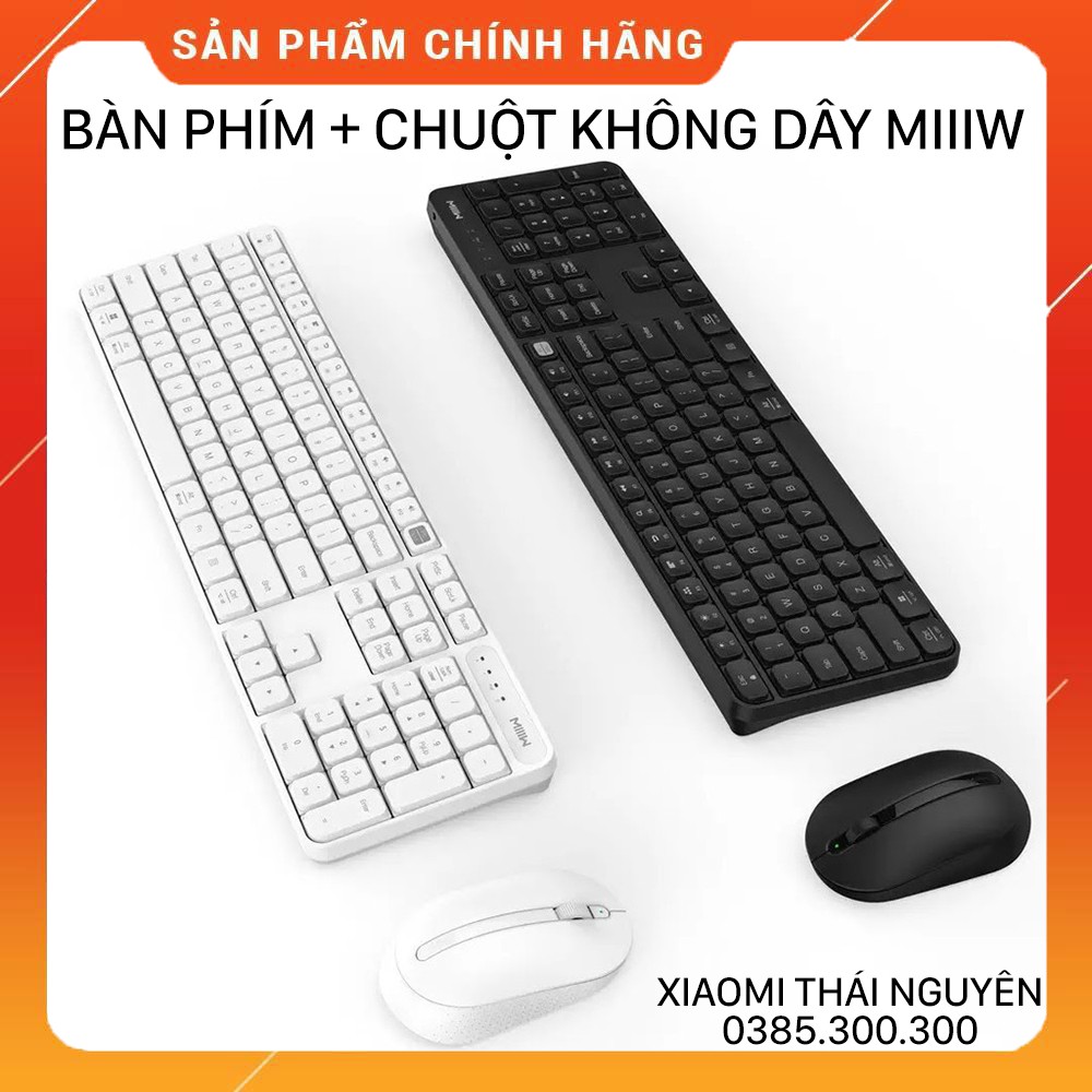 Chuột và Bàn phím không dây MIIIW MWWK01