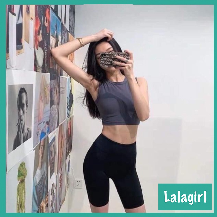 Quần legging nữ lửng ngố đẹp tập gym yoga zumba thể thao [QLL]
