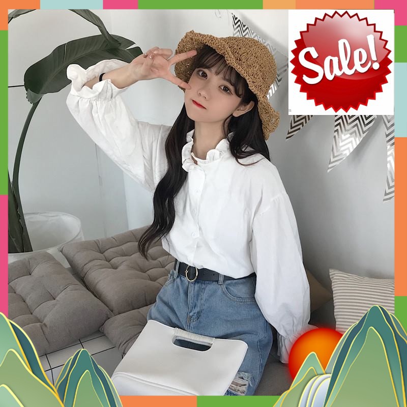 [ GIÁ XƯỞNG ] ÁO SƠMI CỔ BÈO - MSPL01