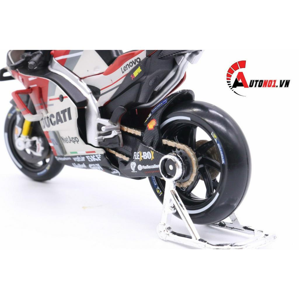 Mô hình xe mô tô GP Ducati desmosedici 2018 no.4 1:18 Maisto 5747
