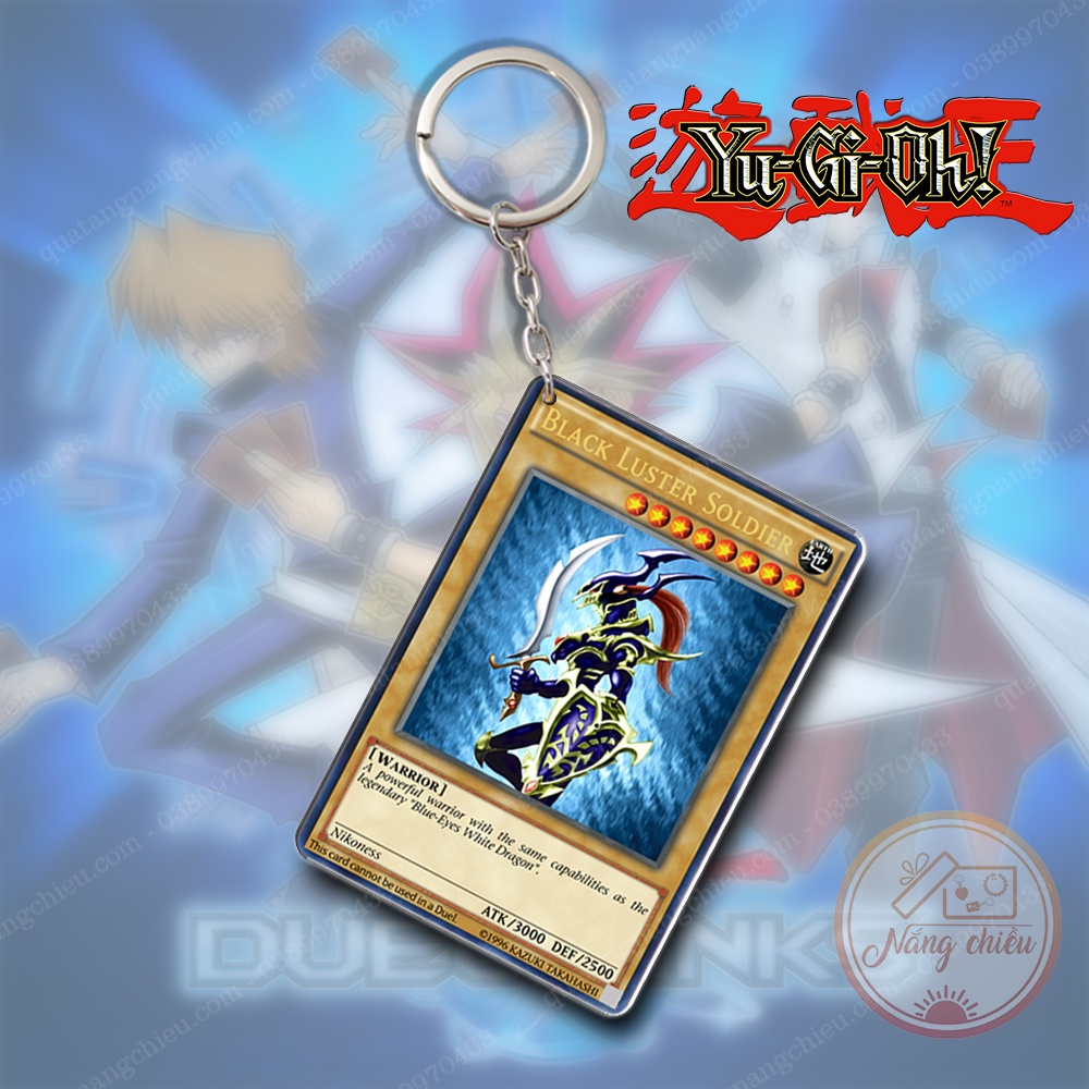 Thẻ bài YUGIOH, Móc khóa Dày In Sắc Nét 2 thẻ bài Yu-Ri-Oh - Thiết kế với mọi hình ảnh ☘️Quà Tặng Nắng Chiều☘️