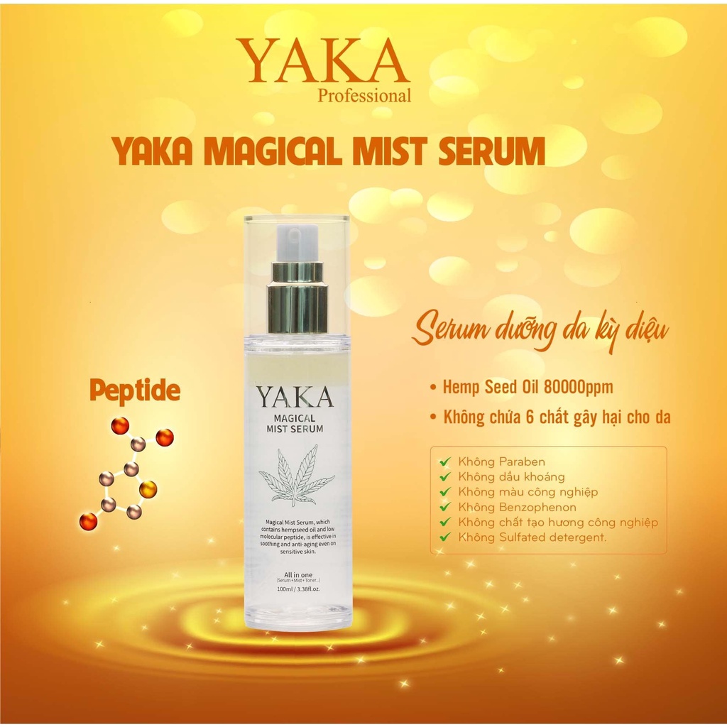 Serum dưỡng da kỳ diệu YAKA Magical Mist Serum 100ml - Hàn Quốc