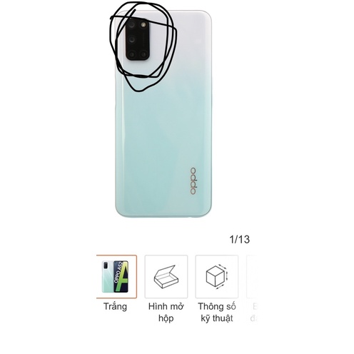 Kính Camera Oppo A52 A72 A92 zin new hãng