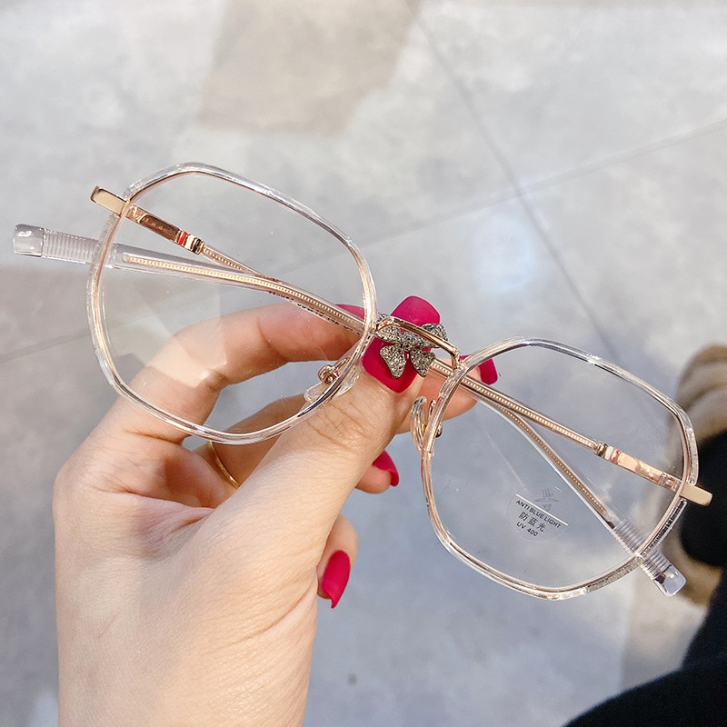 Mắt Kính Gọng Đa Giác Chống Tia Sáng Xanh Thời Trang Unisex Jz2203 | BigBuy360 - bigbuy360.vn