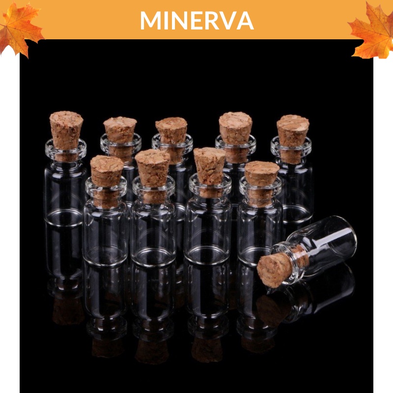 [THỦ CÔNG] Lọ thủy tinh mini nút bần 12x16 mm