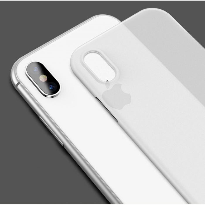 Ốp lưng siêu mỏng cho iPhone X, iPhone Xs, iPhone Xs Max (ốp không bị ố vàng khi sử dụng)