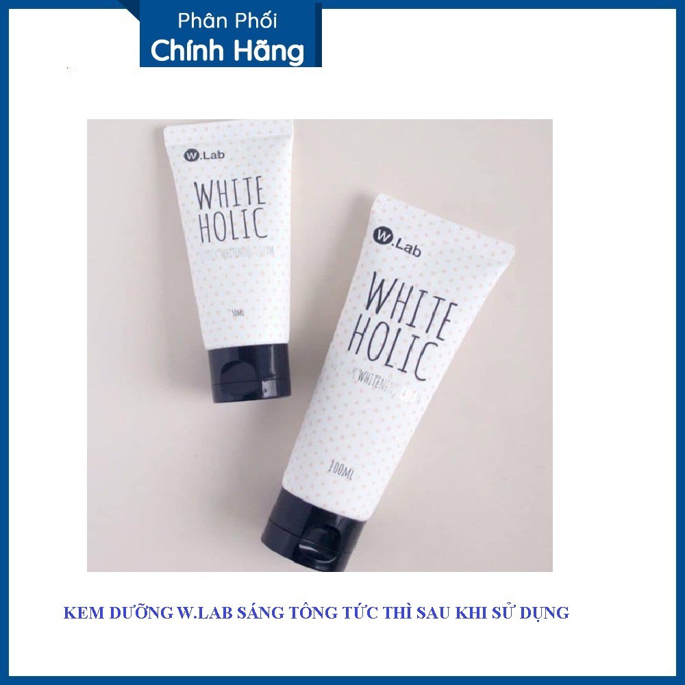 [Chính hãng] Kem Dưỡng Trắng Da Tức Thì W.Lab White Holic 50ml và100ml