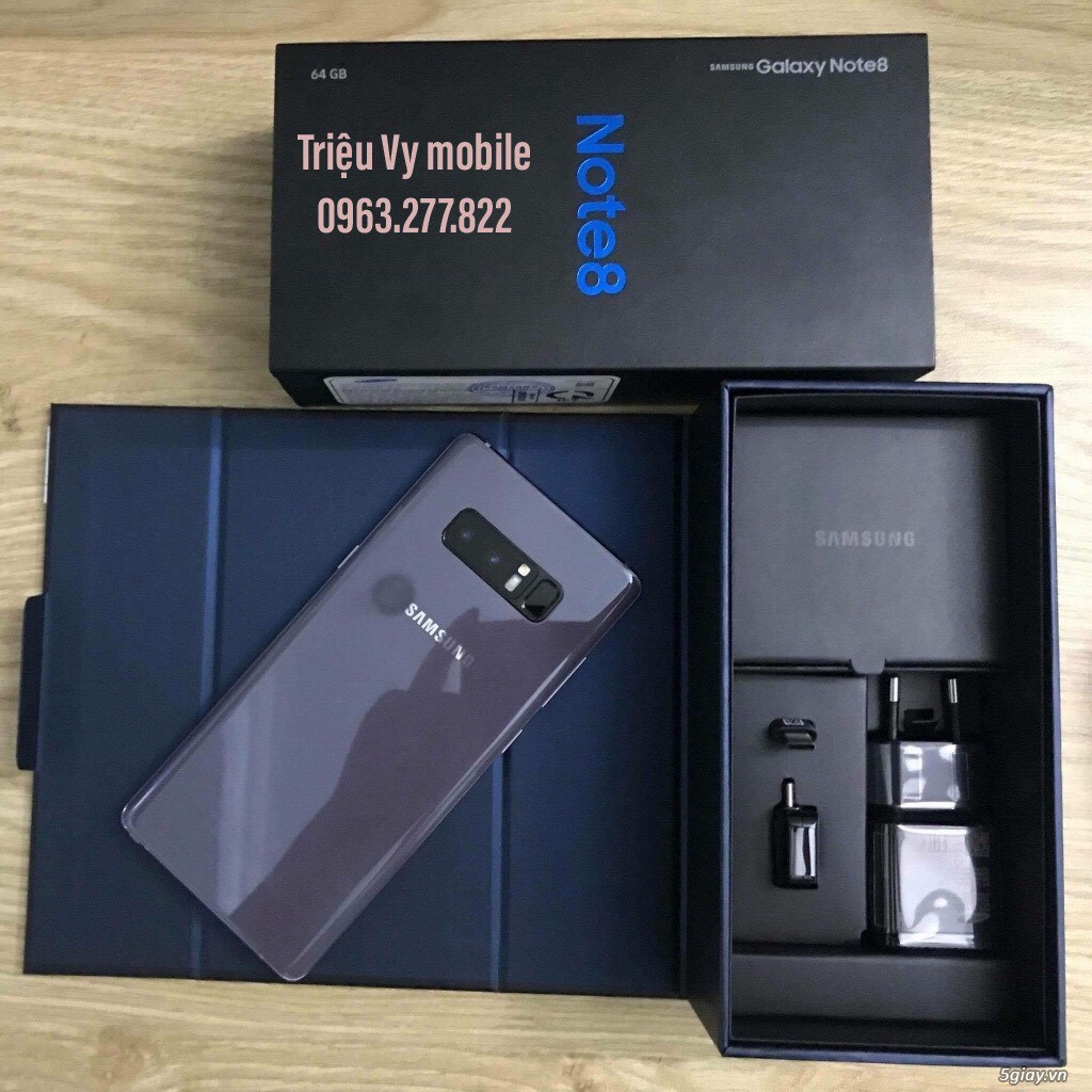 ĐIỆN THOẠI SAMSUNG NOTE 9, NOTE 8 , NOTE 7 FE FULLBOX - 128GB/64GB - Chip Qualcomm SDM845 Snapdragon 845 (10 nm) mạnh mẽ