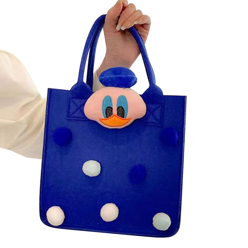 Seng Túi Tote Bằng Vải Nỉ Có Tay Cầm Dễ Thương Dành Cho Phụ Dâu / Giáo Viên Đi Biển