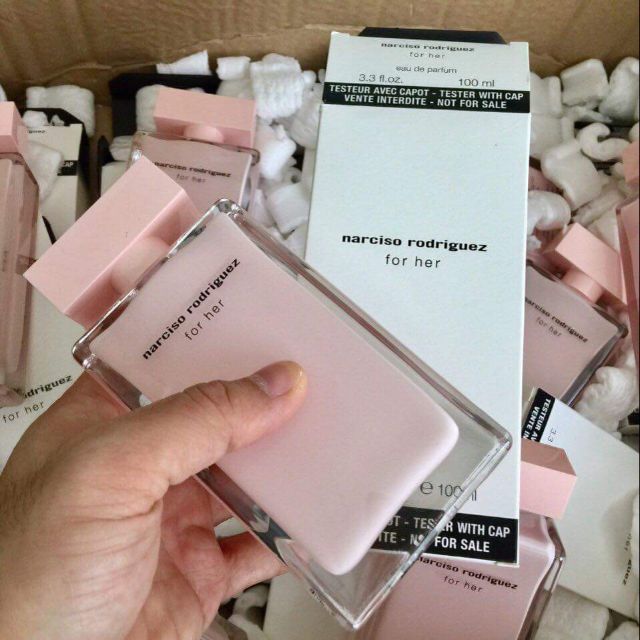 Narciso hồng nhạt 100ml tester