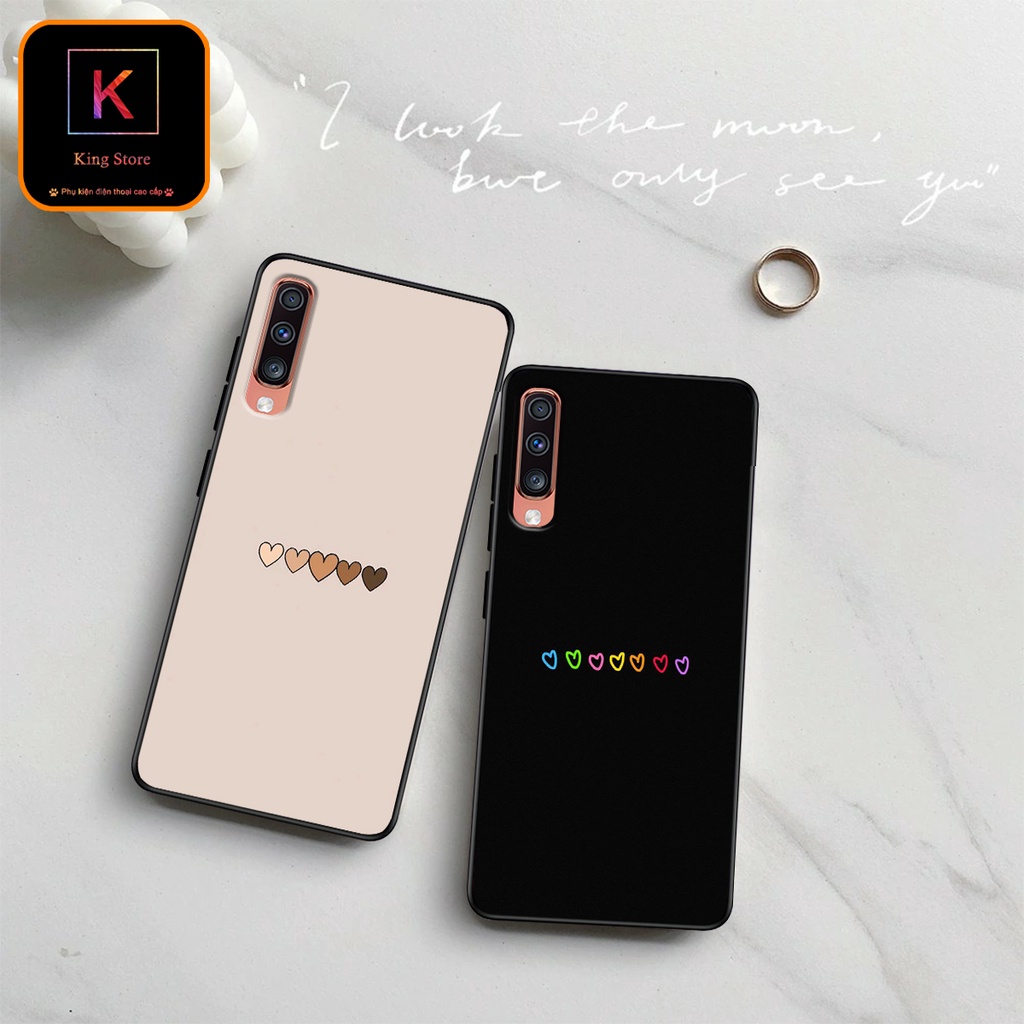 Ốp lưng Samsung A7 2018 - Samsung A9 2018 - Ốp in hình MyHeart đáng yêu - Chất liệu TPU siêu bền