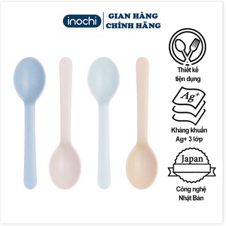 Thìa ăn dặm ,Muỗng cho bé inochi cho trẻ nhỏ tự ăn thông minh loại dài Amori