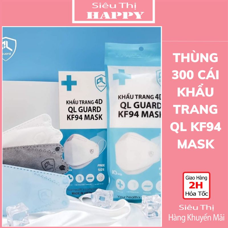 Khẩu Trang 4D KF94 QL Guard