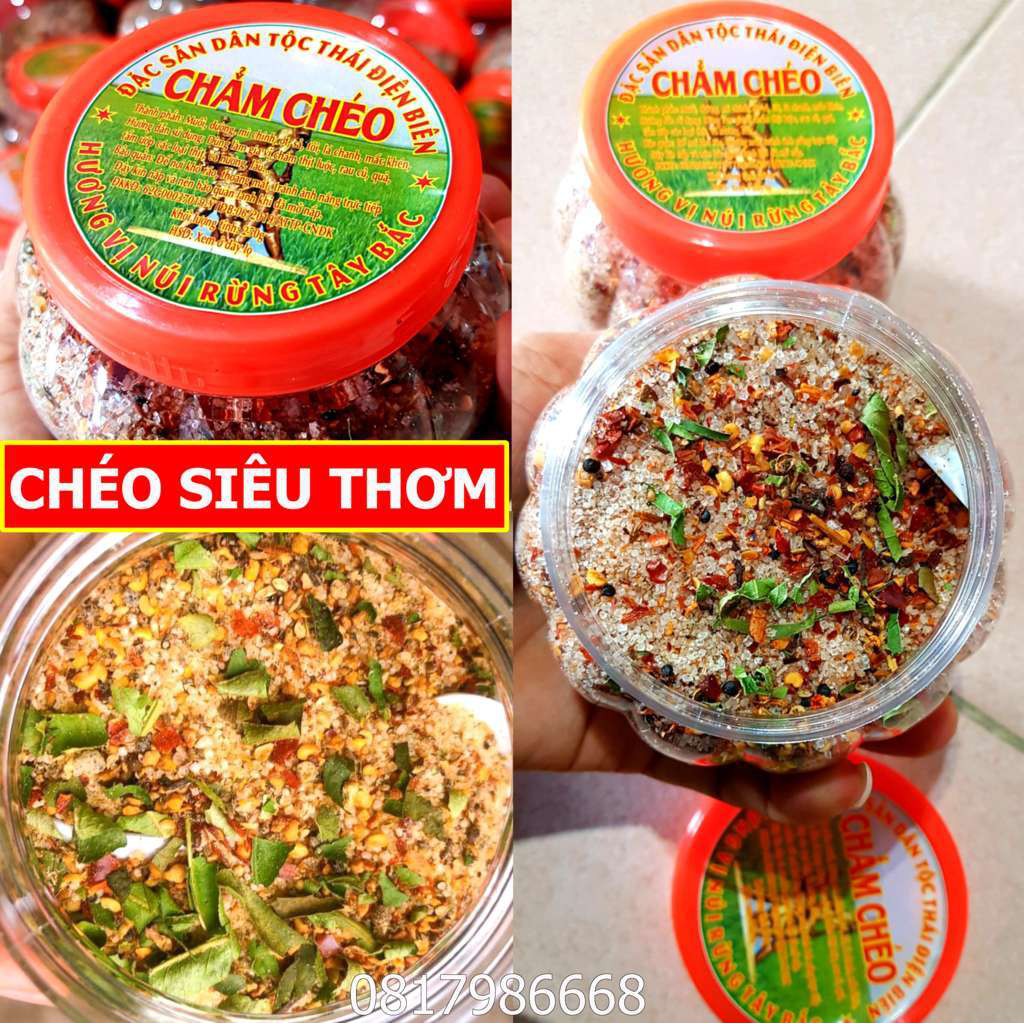 Chẩm Chéo Tây Bắc (LOẠI ĐẶC BIỆT)  Muối chẳm chéo hũ to loại nhiều mắc khén thơm lừng