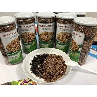 [combo 5 hũ] GẠO LỨT cháy tỏi RONG BIỂN GIÒN TAN - ăn chay được - date luôn mới