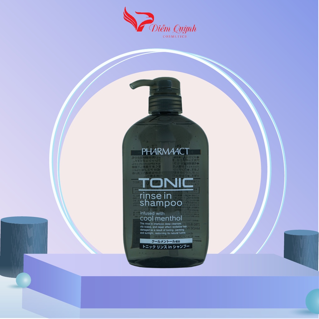 Dầu gội nam Tonic Pharmaact Nhật Bản 550ml