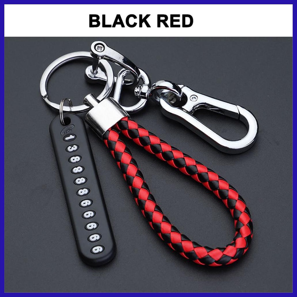 Móc Chìa Khóa / Biển Số Điện Thoại Chống Thất Lạc Tiện Dụng Cho Xe Hơi