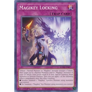 Thẻ bài Yugioh - TCG - Magikey Locking / BODE-EN077'