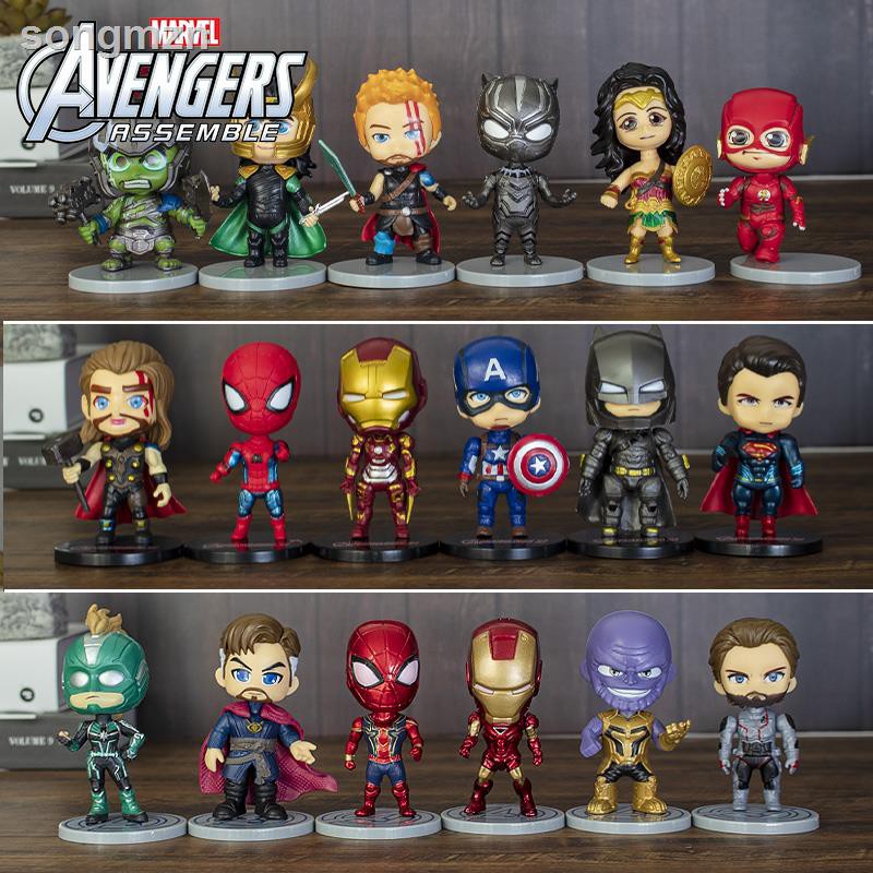 Mô Hình Nhân Vật Người Nhện / Người Sắt / Người Dơi Trong Phim Avengers 4