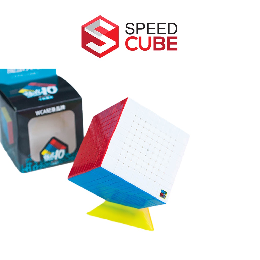 Rubik 10x10 Moyu Meilong WCA Stickerless, Rubik 10 tầng (Siêu cấp) chính hãng Moyu - Shop Speed Cube