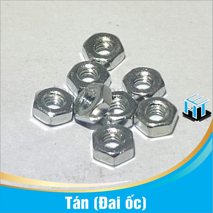 COMBO 20 con tán (Đai ốc) các loại M2,M3,M4,M5