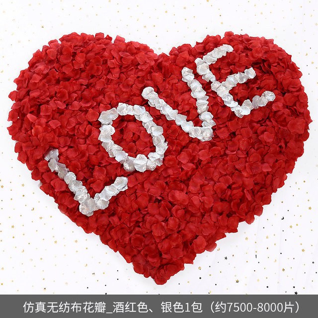 Set 100 Cánh Hoa Hồng Nhân Tạo Bằng Lụa Nhiều Màu Trang Trí Đa Ứng Dụng