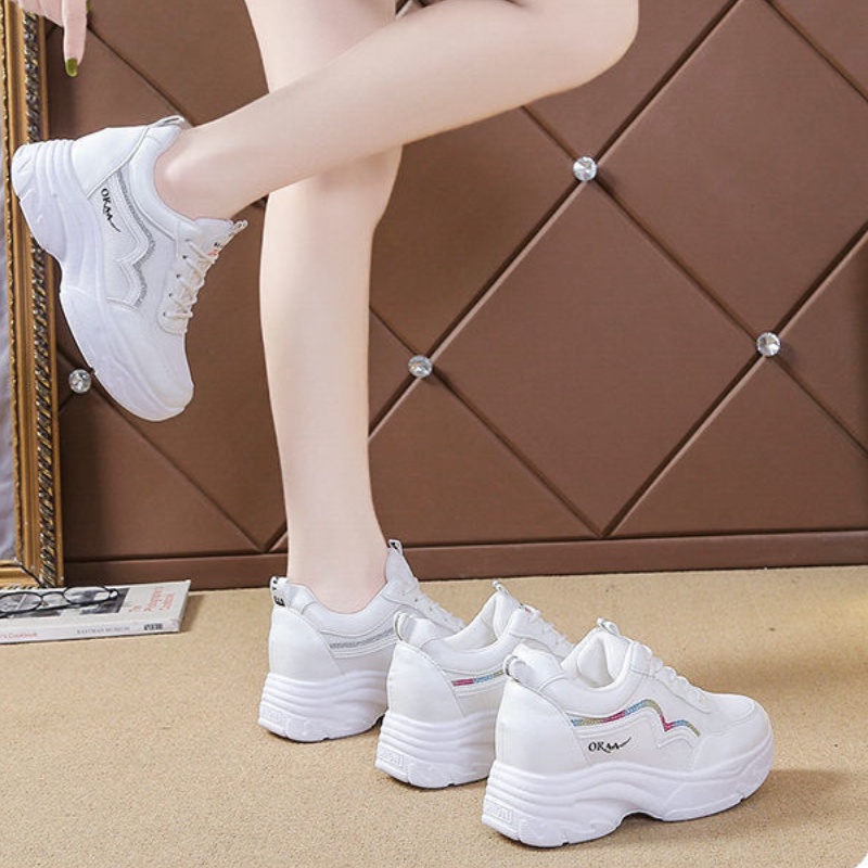 GIẦY THỂ THAO ĐỘN ĐẾ 7 PHÂN TĂNG CHIỀU CAO PHIÊN BẢN HÀN QUỐC - GIÀY THỂ THAO LỚI THOÁNG MÁT