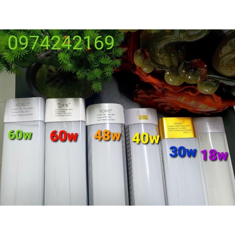 Đèn led bán nguyệt đầu vuông 0m6.1m2 _30w.18w_40w_48w-60w